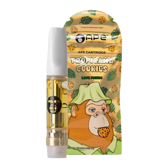 1G Live Resin Cartridge | Tropicana Cookies | Sativa