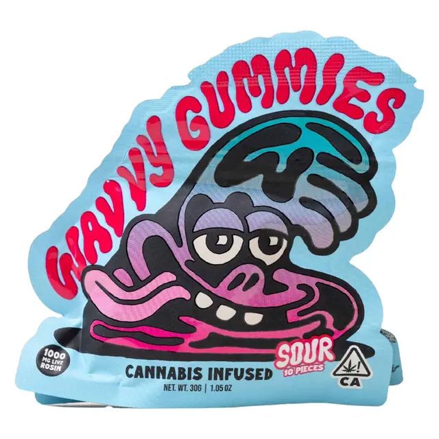 1000mg Live Rosin Gummies | Blue b